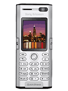 Best available price of Sony Ericsson K600 in Nicaragua
